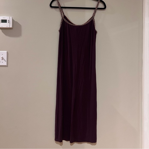Victoria’s Secret Ribbed Maroon Dress - Picture 2 of 8